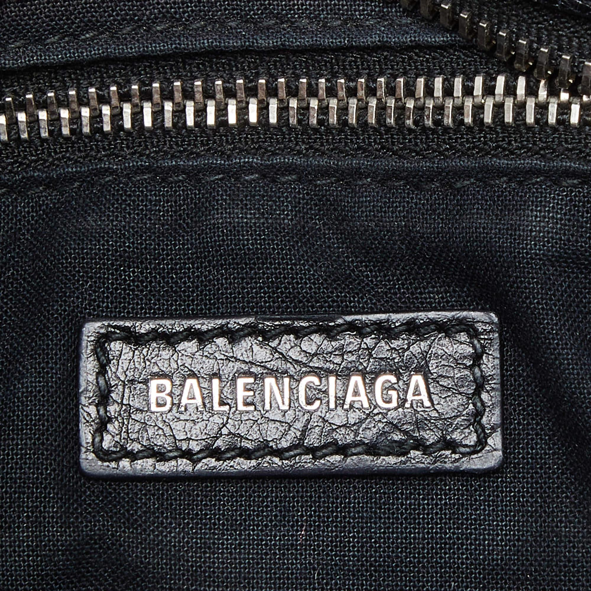Balenciaga Black Leather Mini City Bag 3