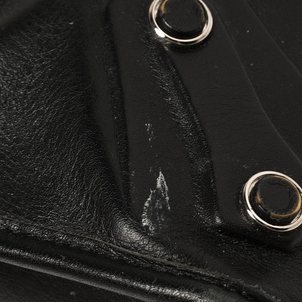 Balenciaga Black Leather Mini Classic City Bag 6