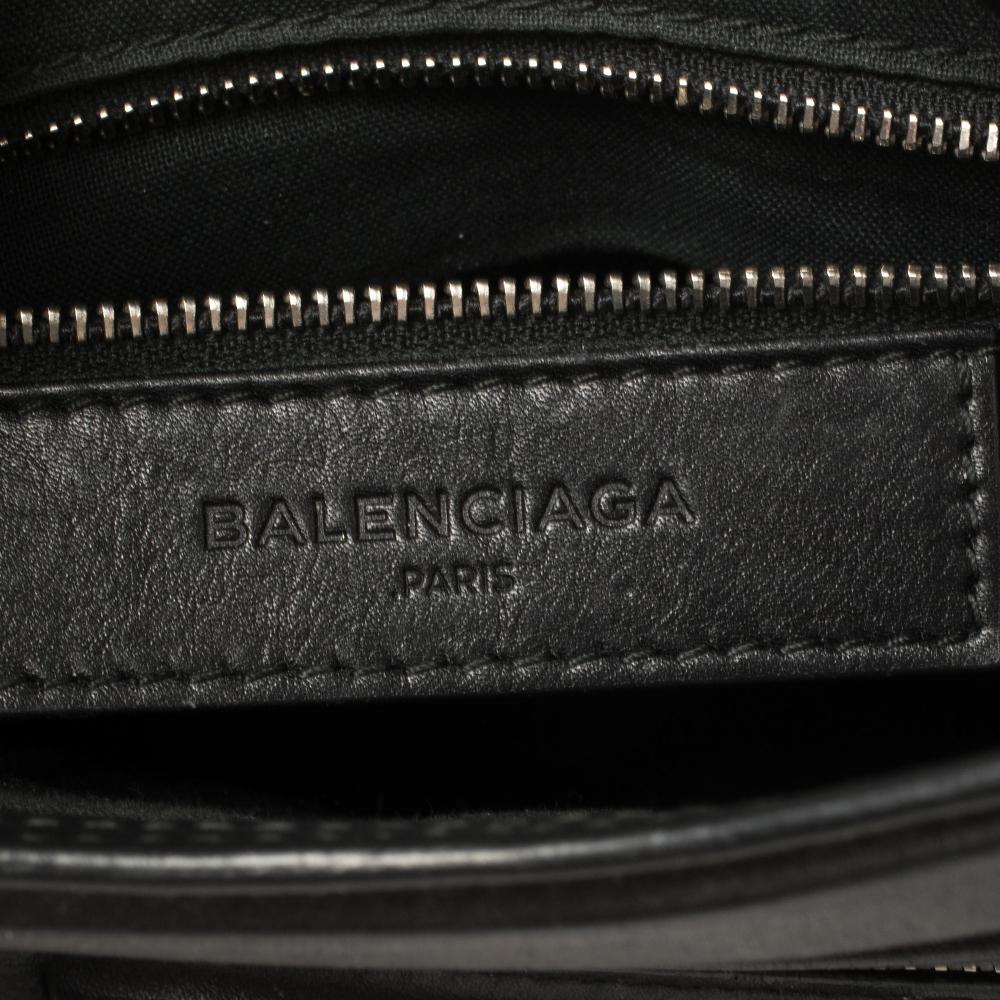 Balenciaga Black Leather Mini Classic City Bag 3