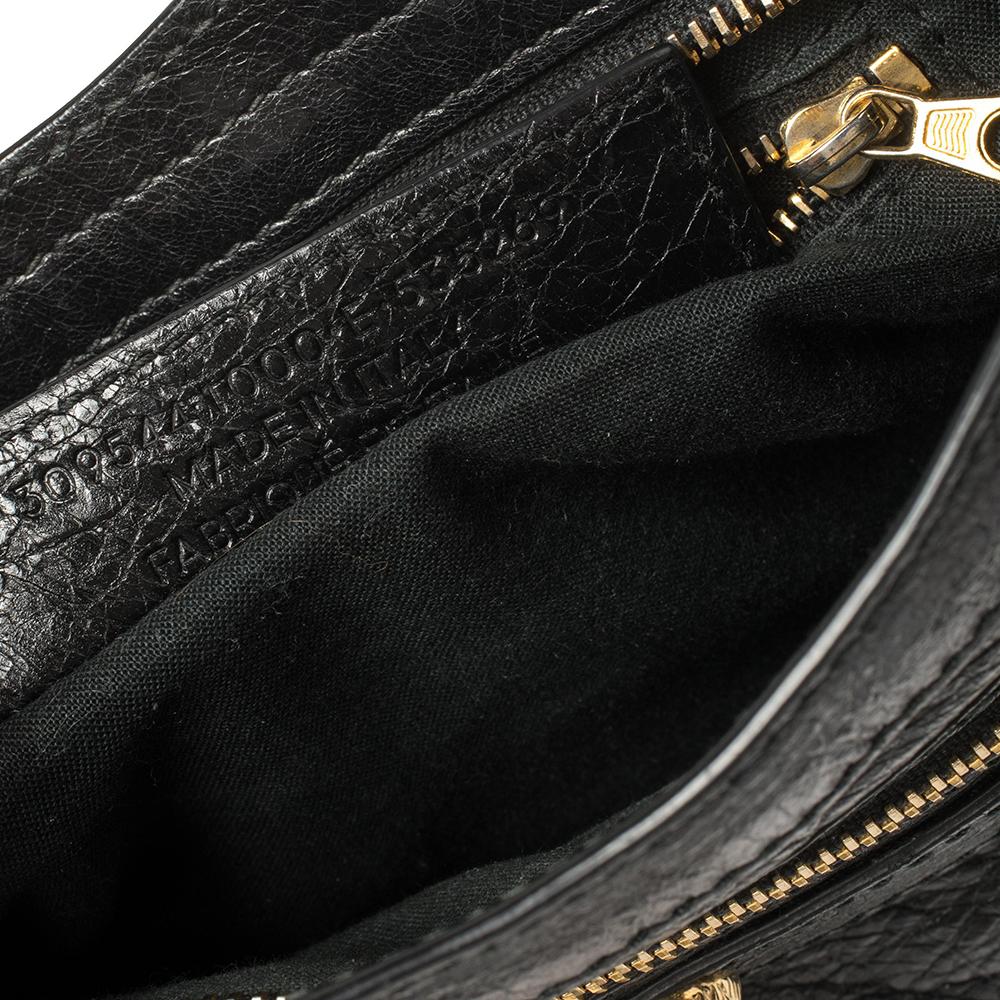 Balenciaga Schwarzes Leder Mini Classic City Bag 4