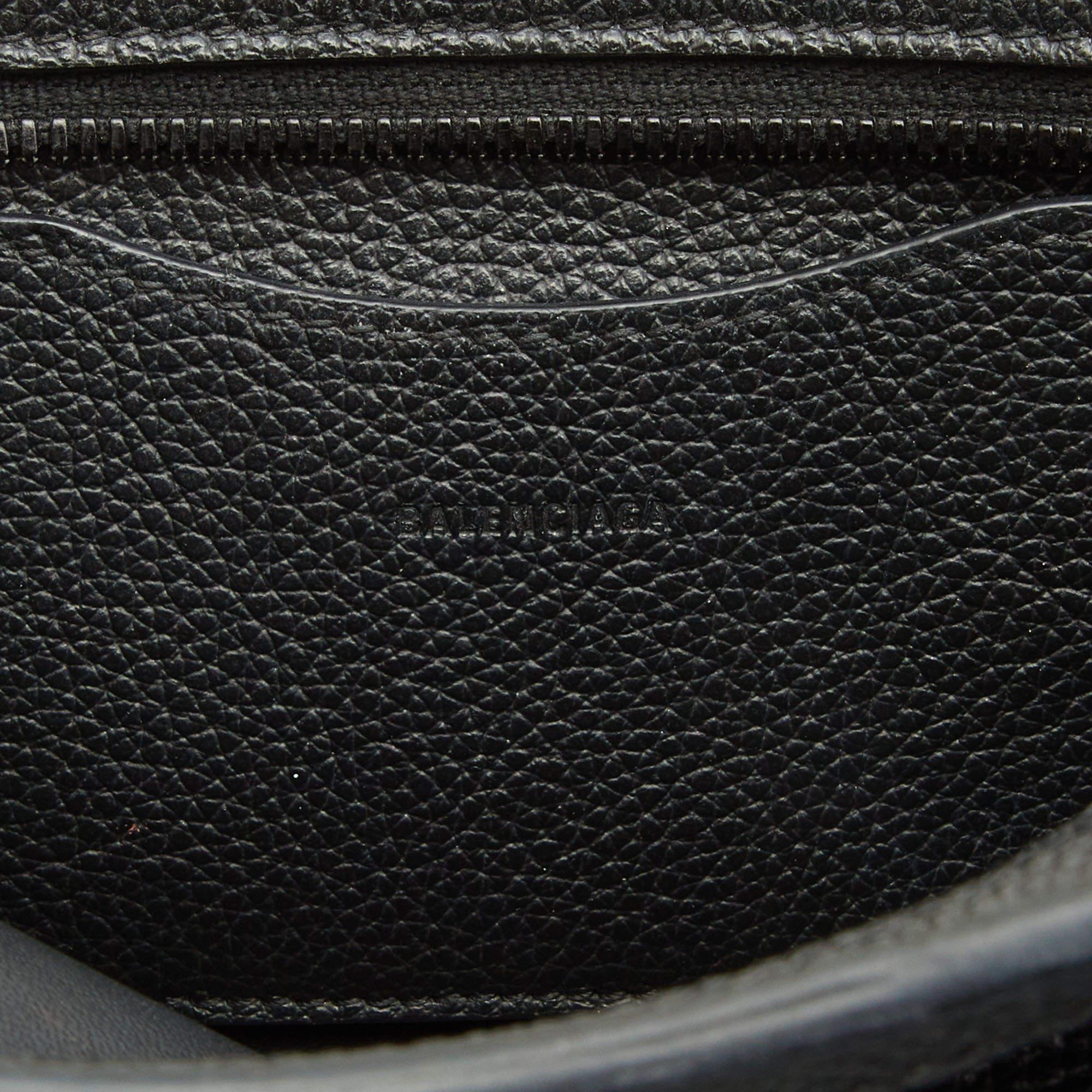Balenciaga Black Leather Mini Neo Classic Tote 9
