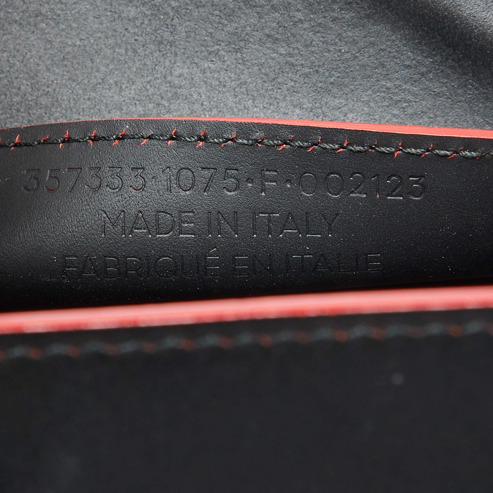Balenciaga Black Leather Mini Papier A4 Tote 5