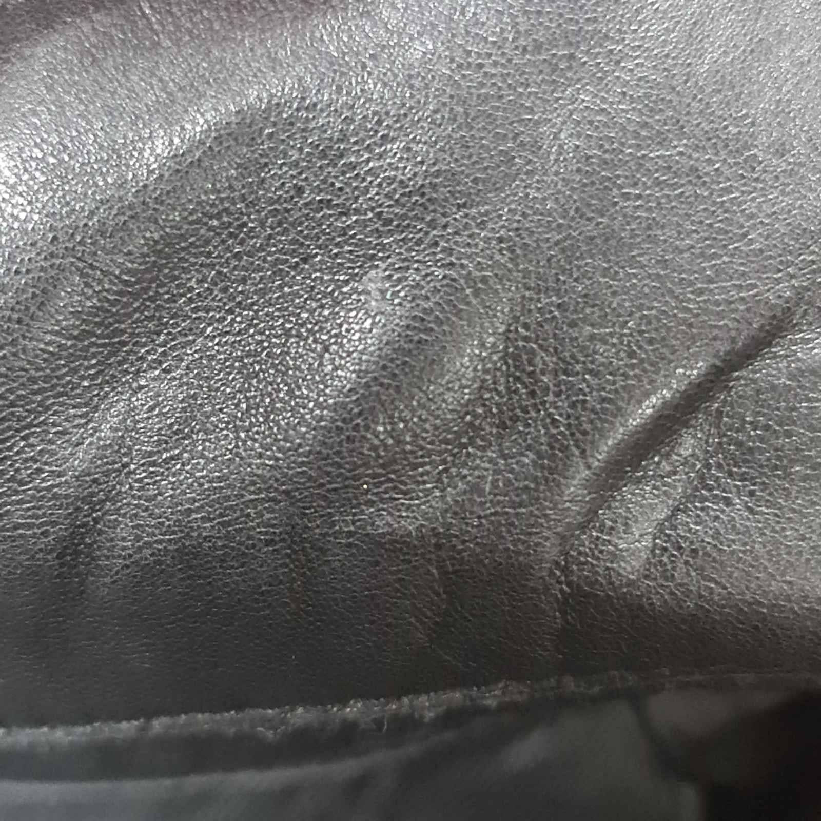 Balenciaga Black Leather Moto Jacket For Sale 4