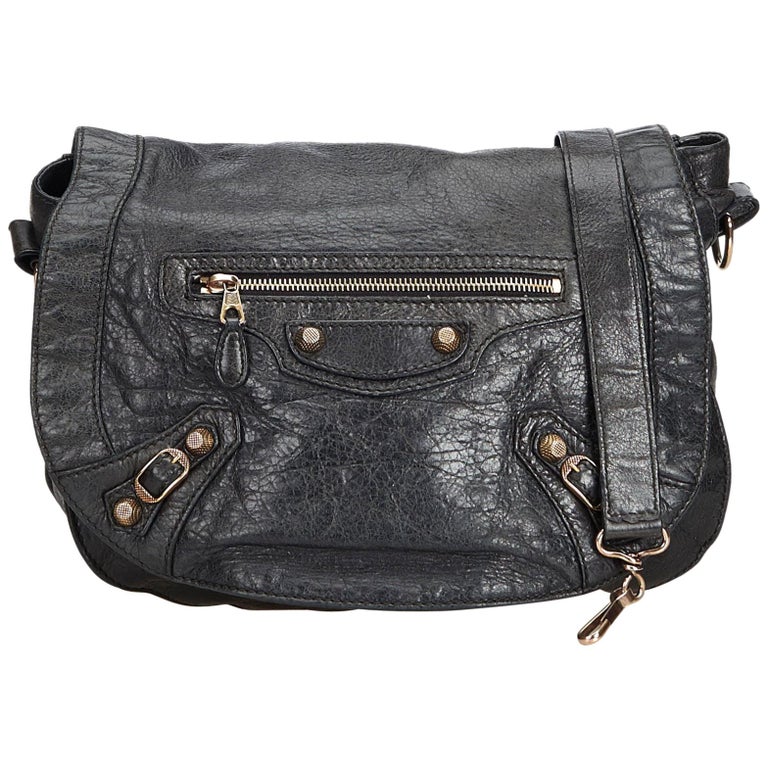 black balenciaga crossbody