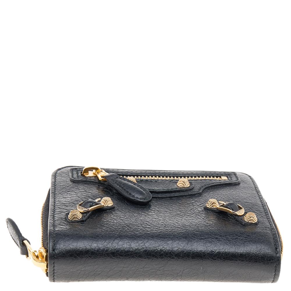balenciaga wallet zip
