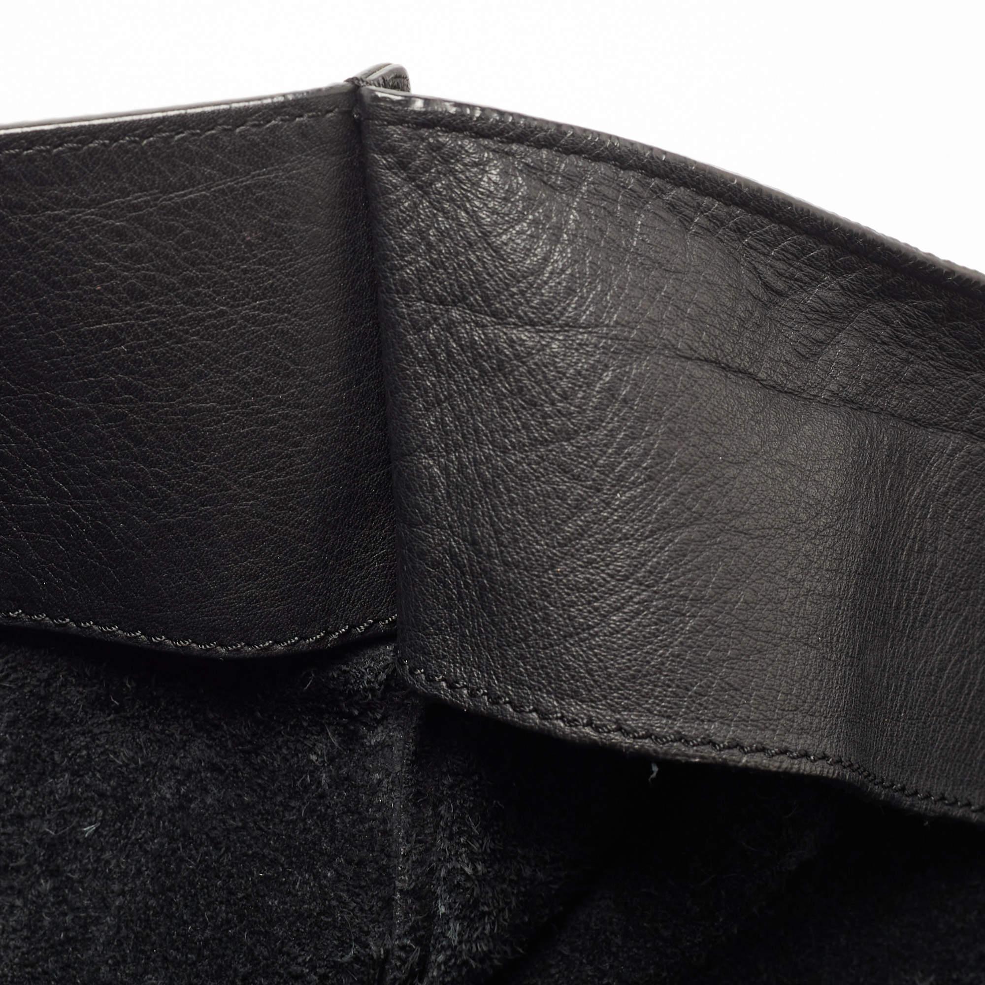 Balenciaga Black Leather Papier A4 Tote 11