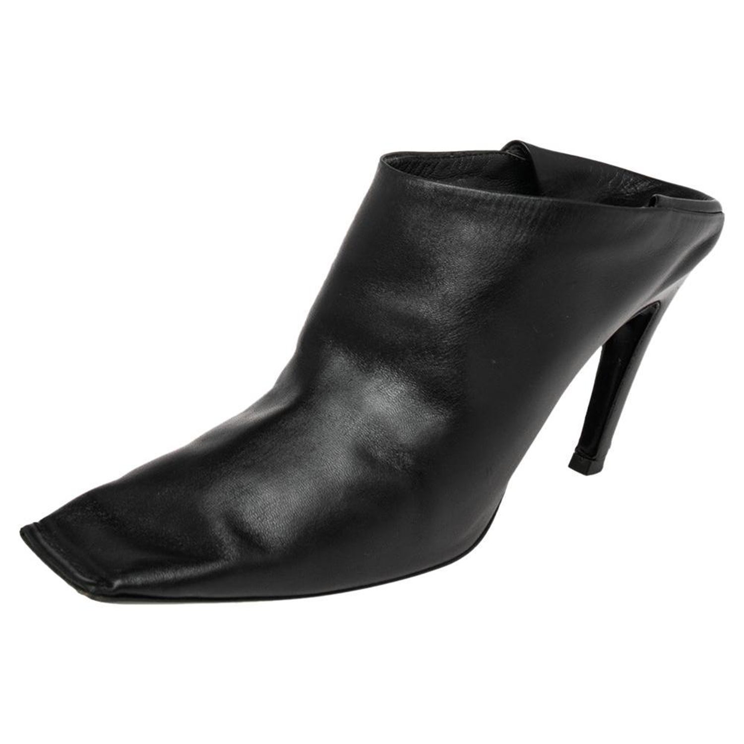 Balenciaga Square Toe - 3 For Sale on 1stDibs | balenciaga square toe  sandals, balenciaga square toe heels, balenciaga square toe leather mules