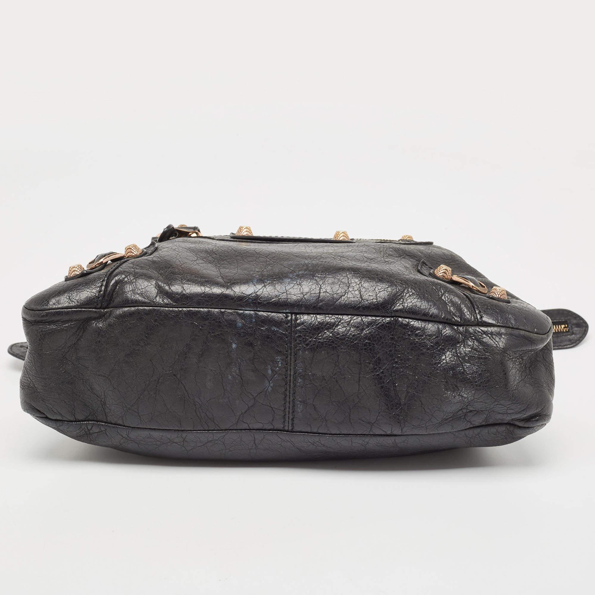 Balenciaga Black Leather RGH Town Bag 5