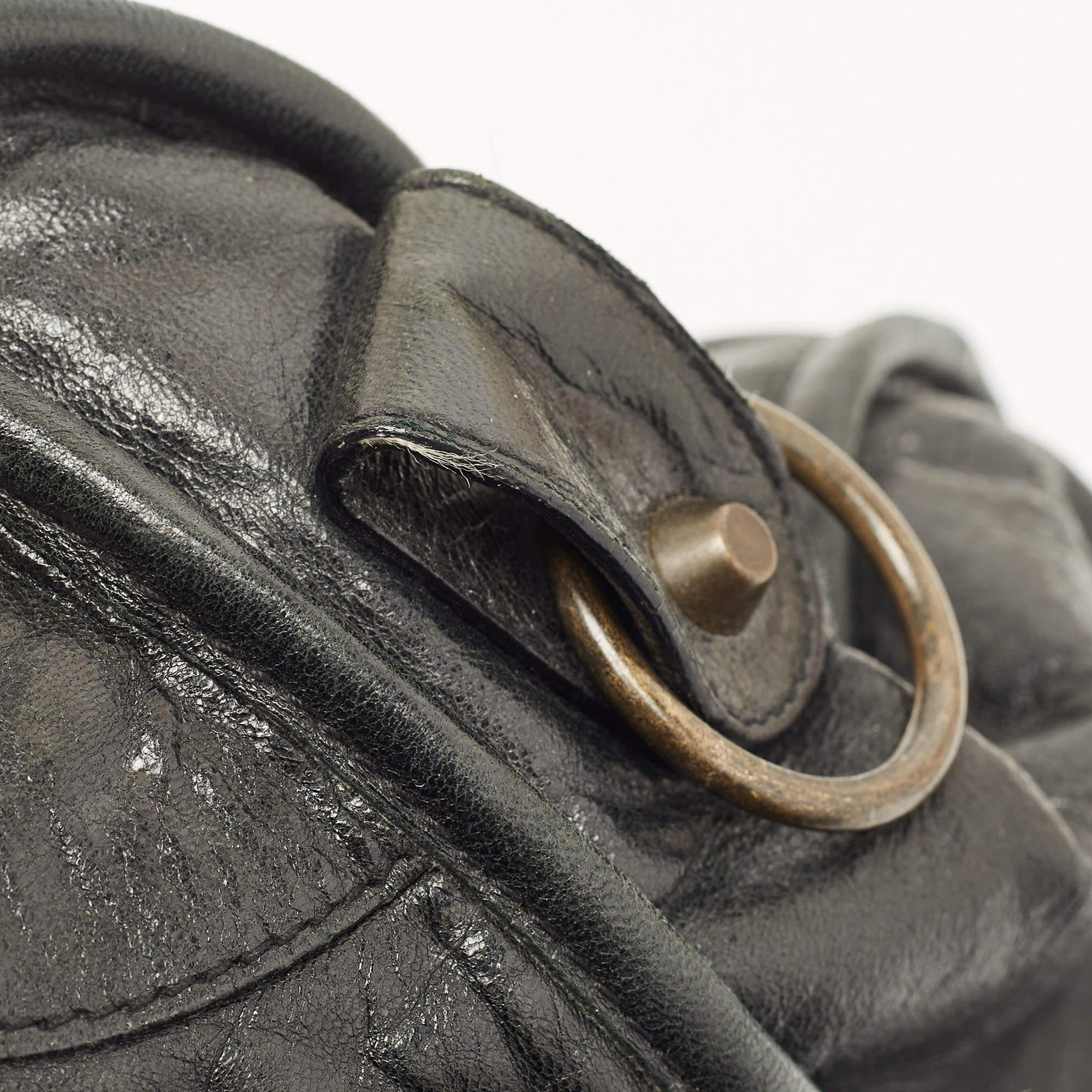 Balenciaga Black Leather RH Classic City Bag 7