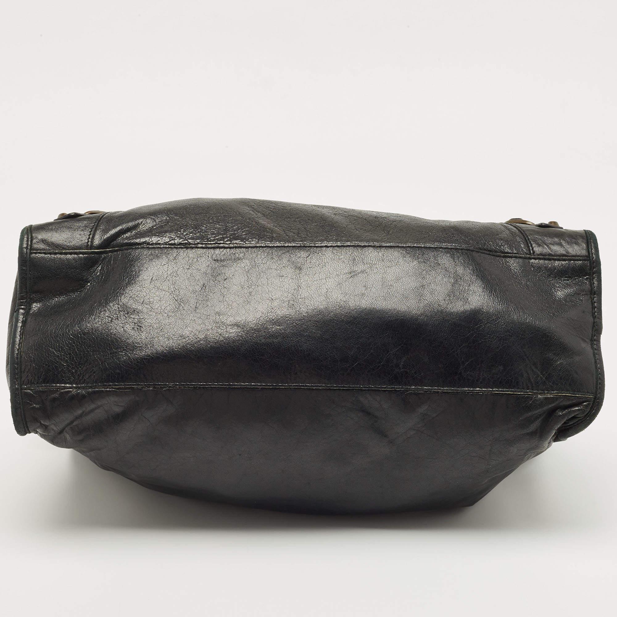 Women's Balenciaga Black Leather RH Classic City Bag