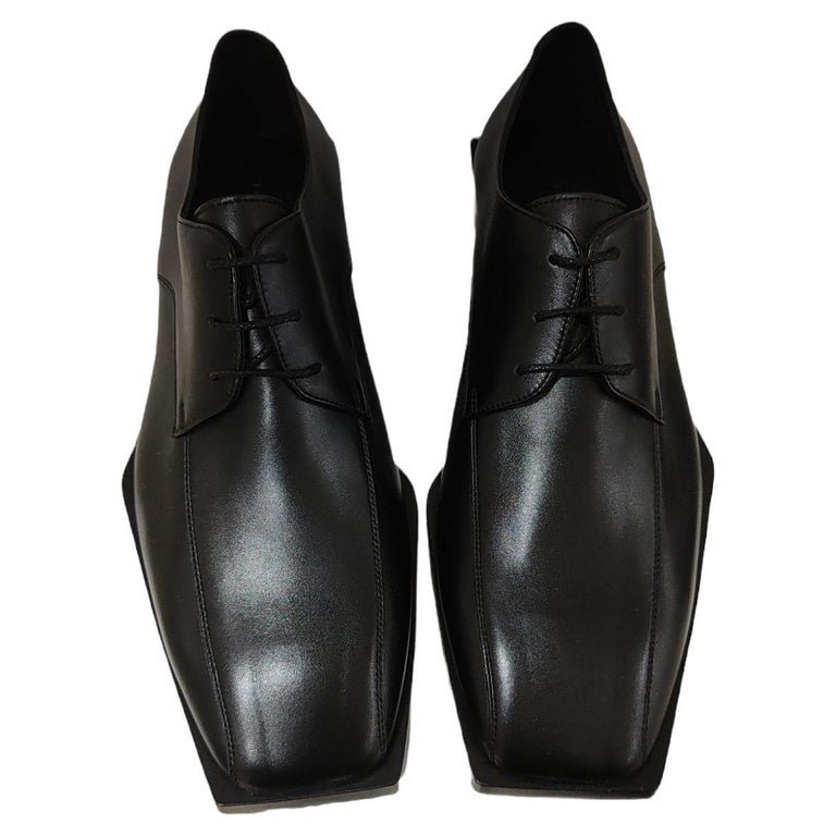 Balenciaga black leather shoes at 1stDibs | balenciaga formal shoes, balenciaga  leather slippers, balenciaga oxford shoes