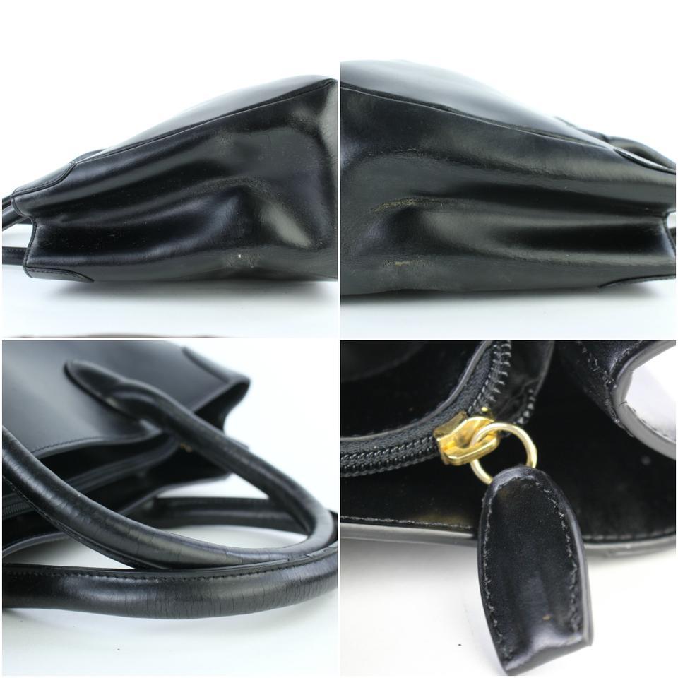 Balenciaga Black Leather Shopper Tote 1BAJ930 For Sale 4