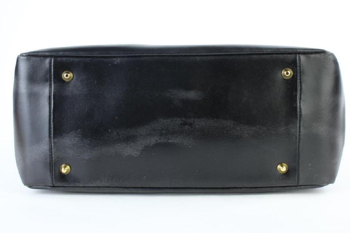 Balenciaga Black Leather Shopper Tote 1BAJ930 For Sale 1