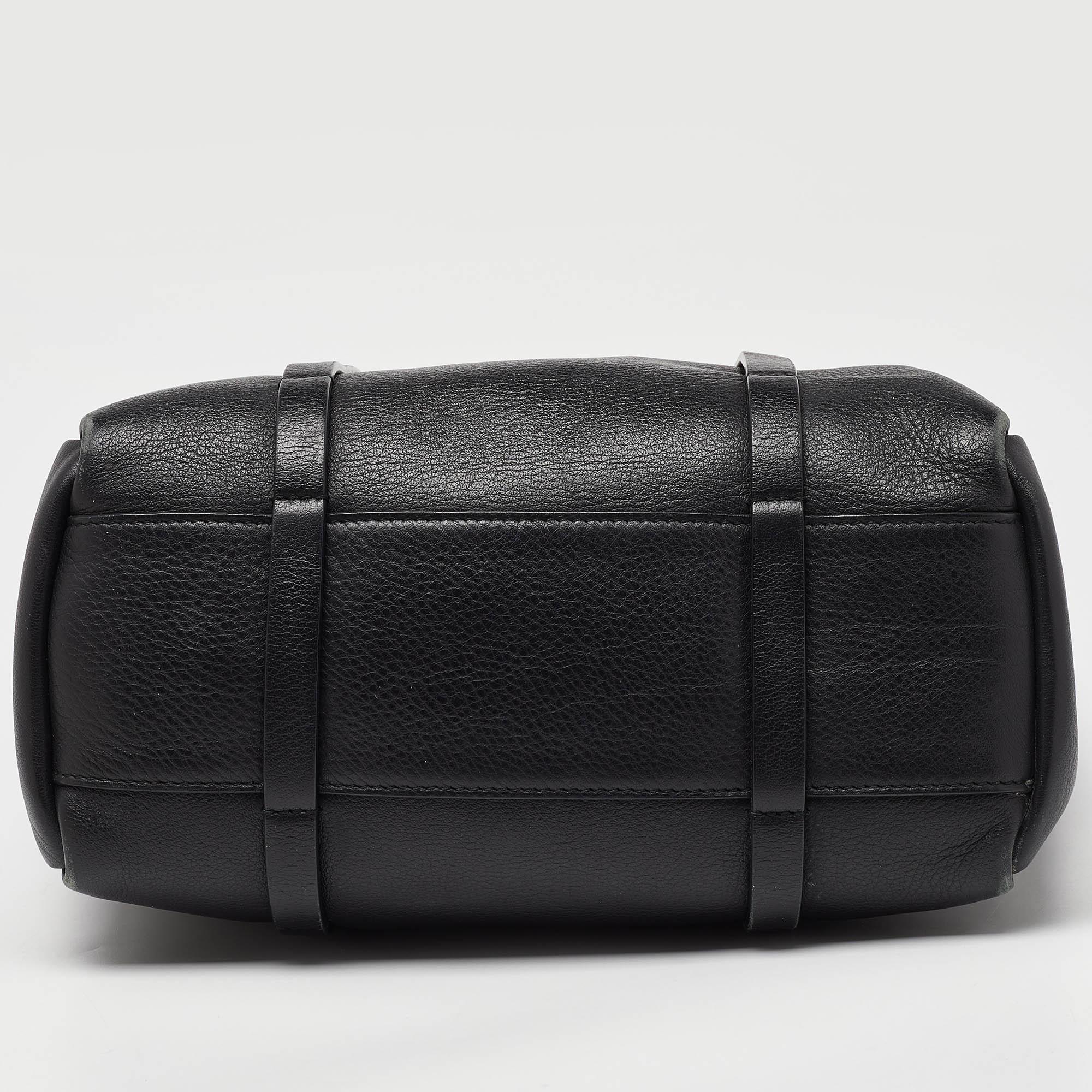 Balenciaga Black Leather Small Everyday Tote 4