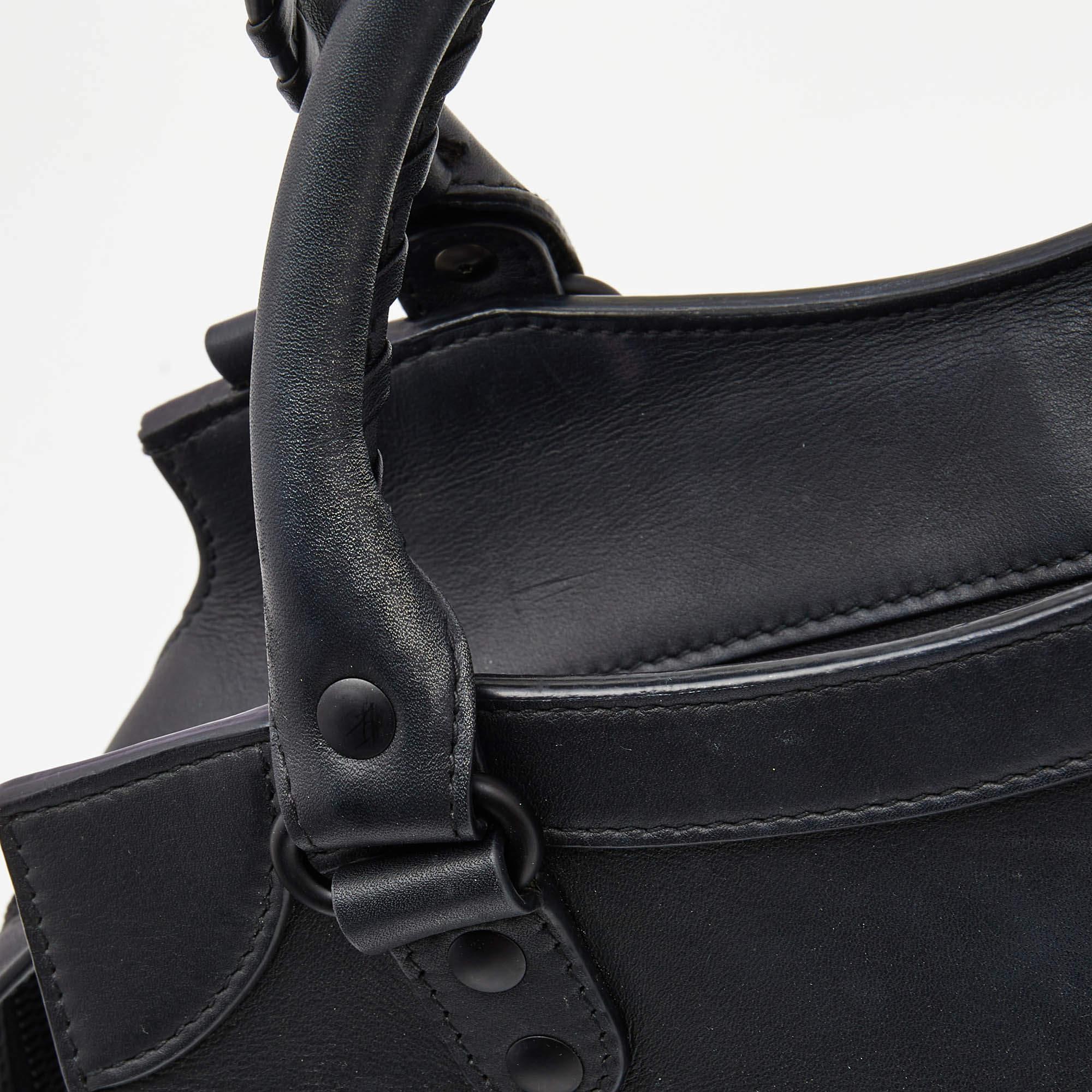 Balenciaga Black Leather Small Neo Classic Tote 8