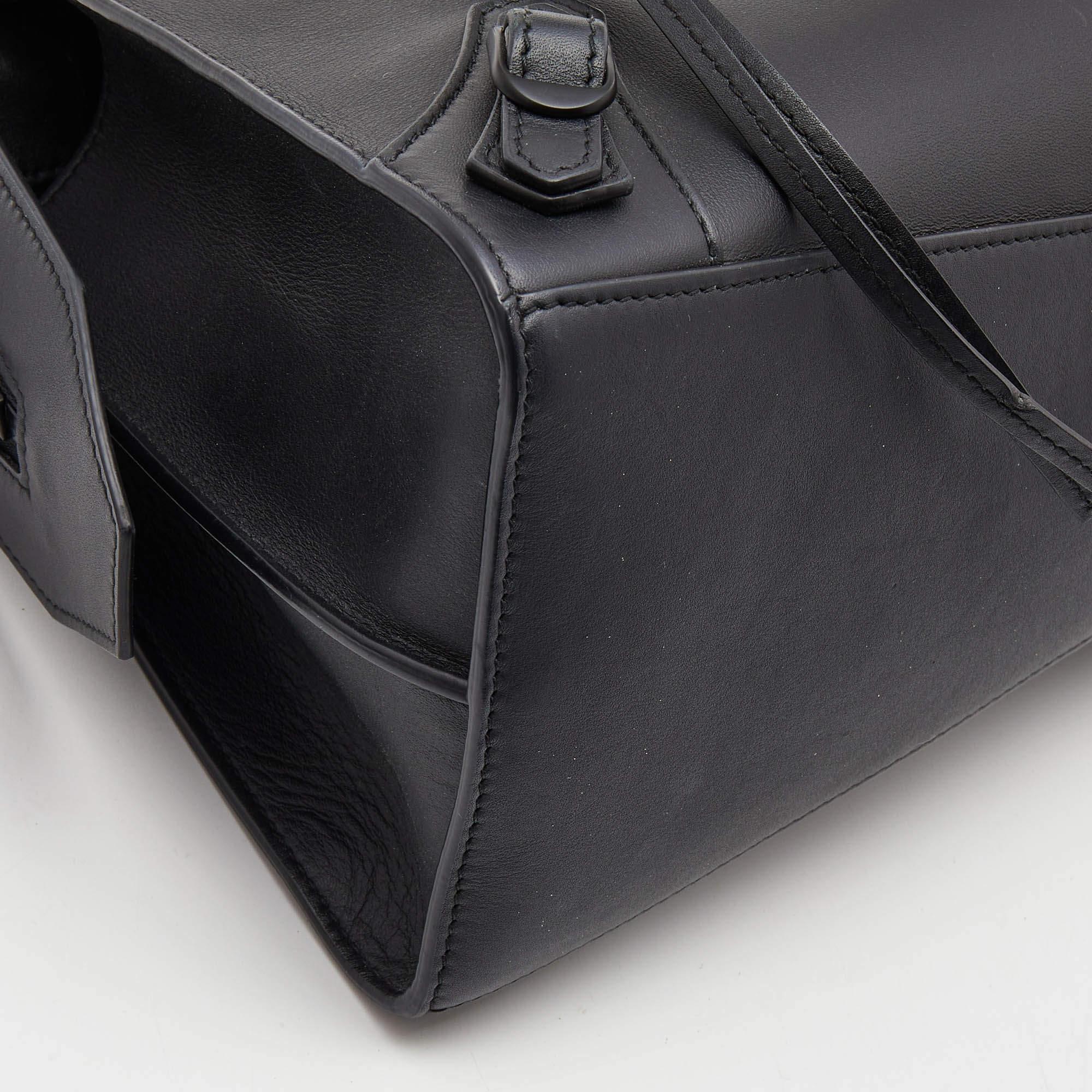 Women's Balenciaga Black Leather Small Neo Classic Tote