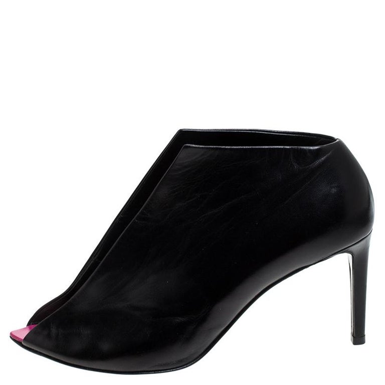 balenciaga split toe heels