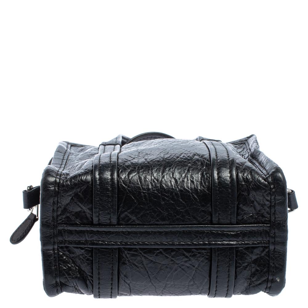 Balenciaga Black Leather XS Bazar Shopper Tote 7