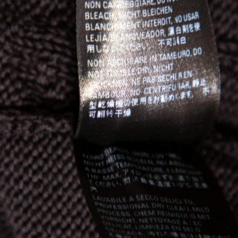 De los hombres Balenciaga Jersey oversize de algodón jacquard con logotipo negro M en venta