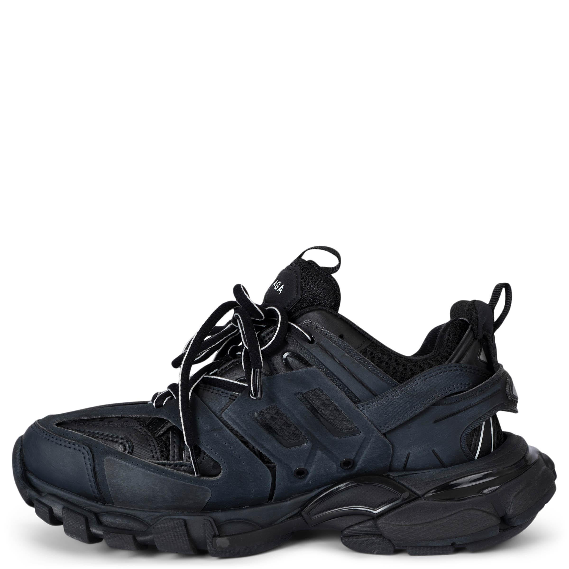 BALENCIAGA malla negra y goma Zapatillas TRACK 38 Negro en venta