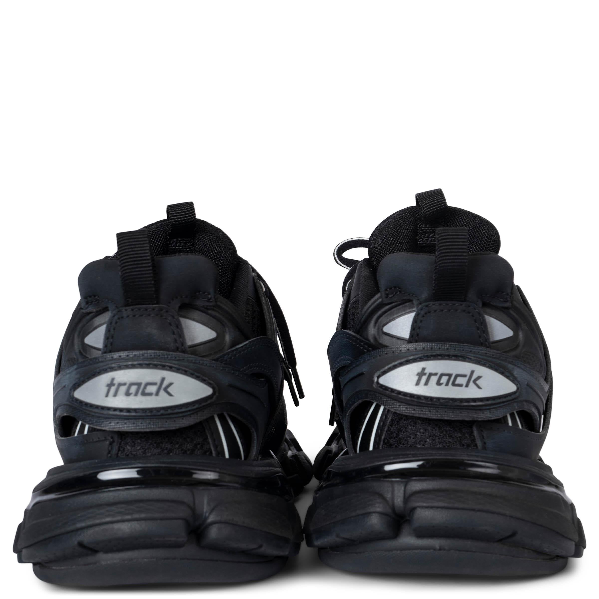 BALENCIAGA malla negra y goma Zapatillas TRACK 38 en Excelente estado para la venta en Zürich, CH