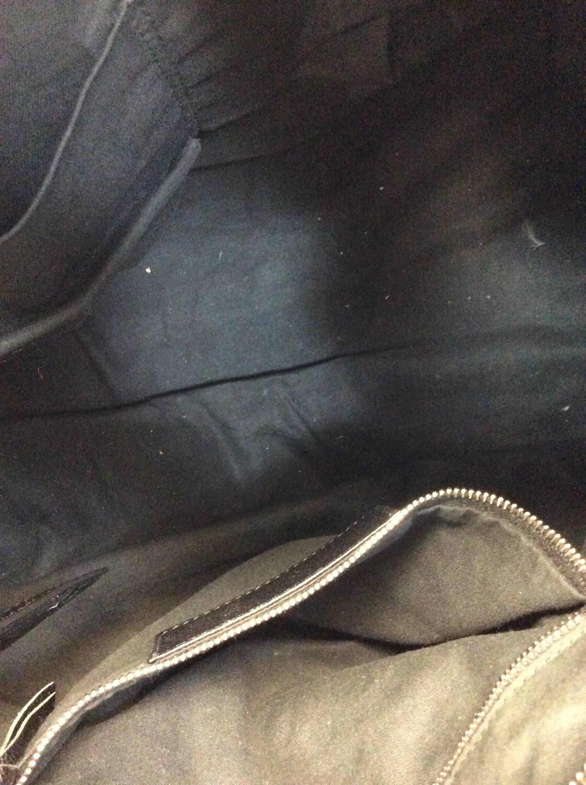 Balenciaga Black Metallic Edge Leather Handbag For Sale 2