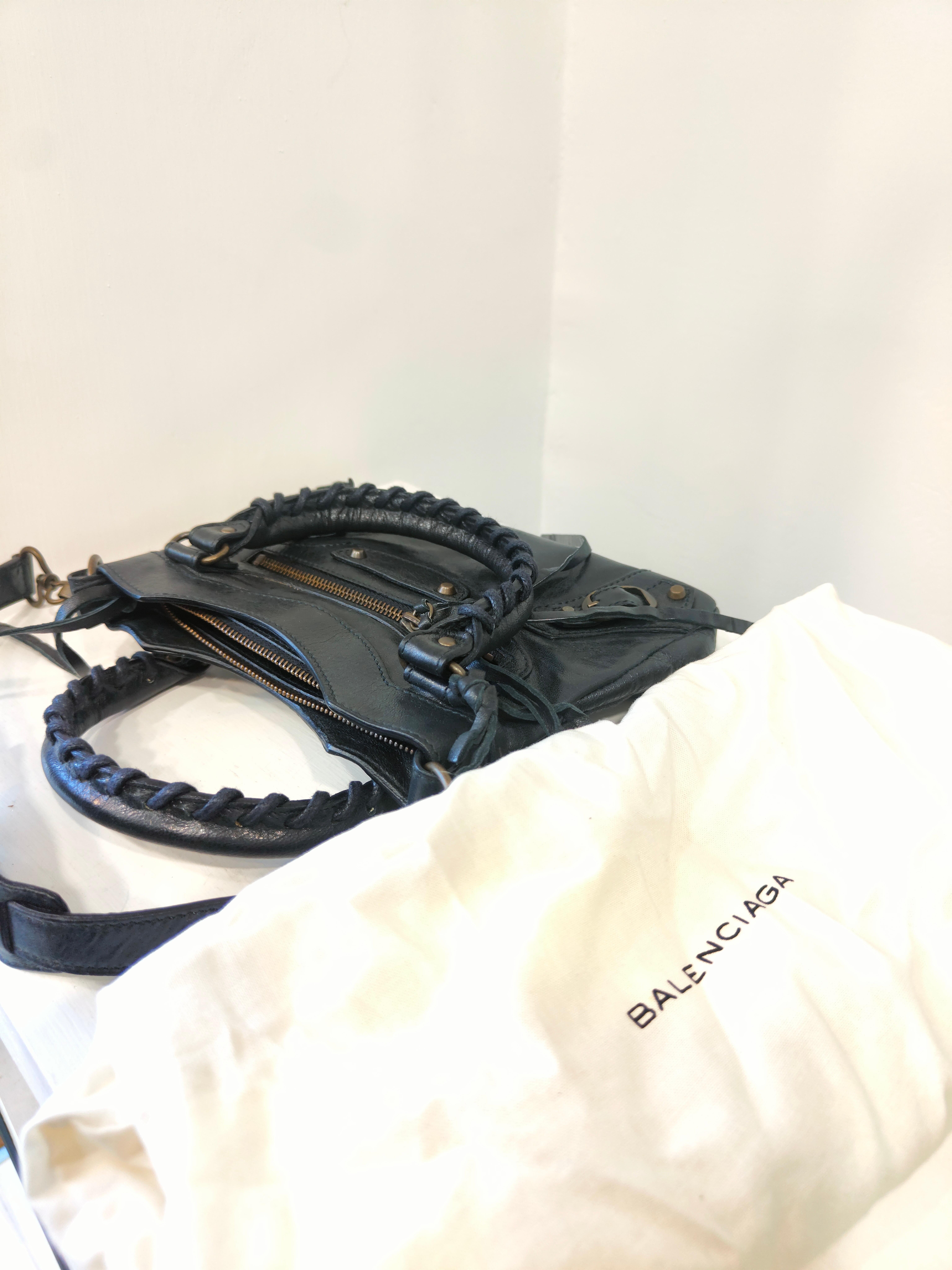 Balenciaga black mini city 1