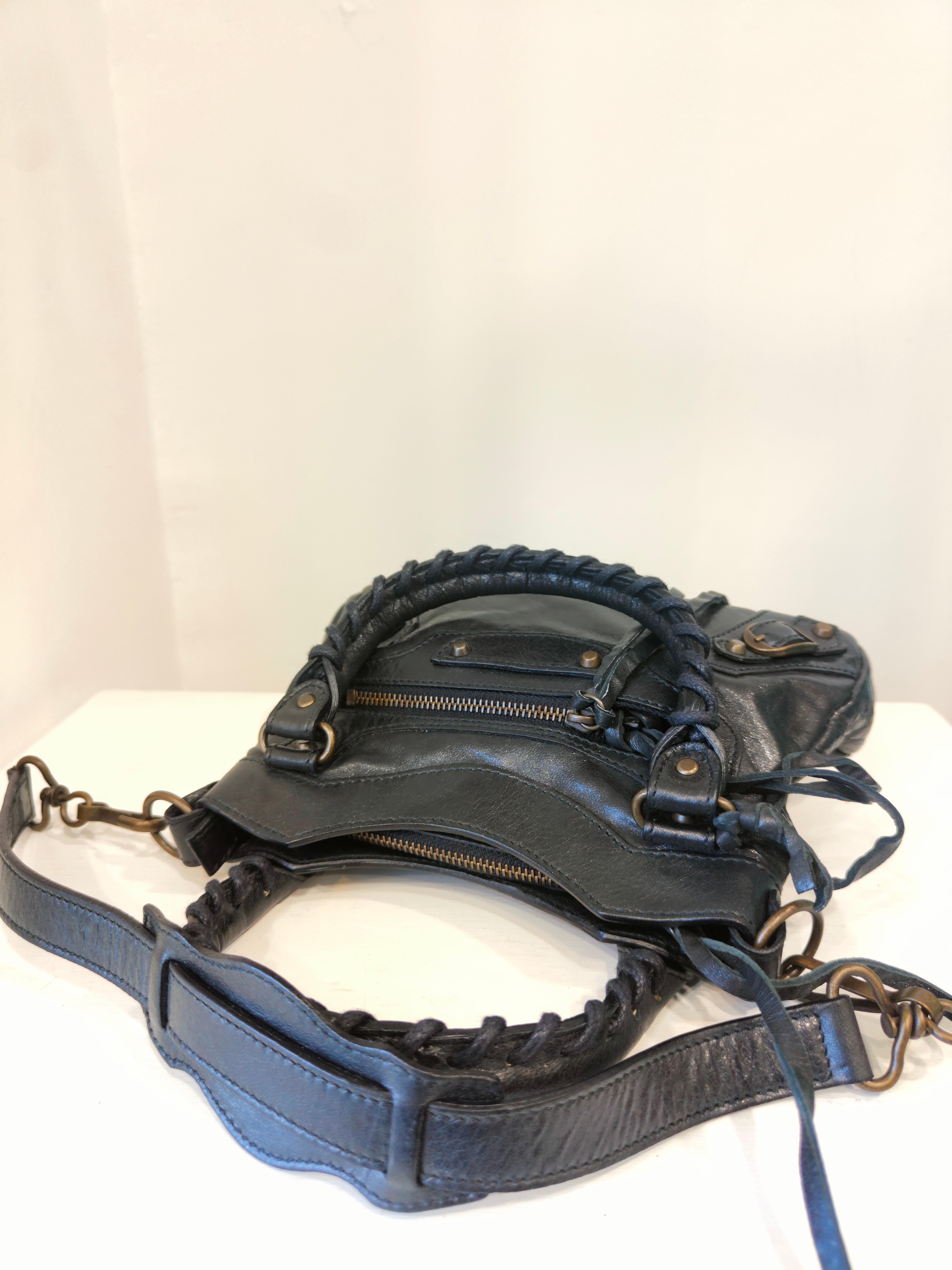 Balenciaga black mini city 2
