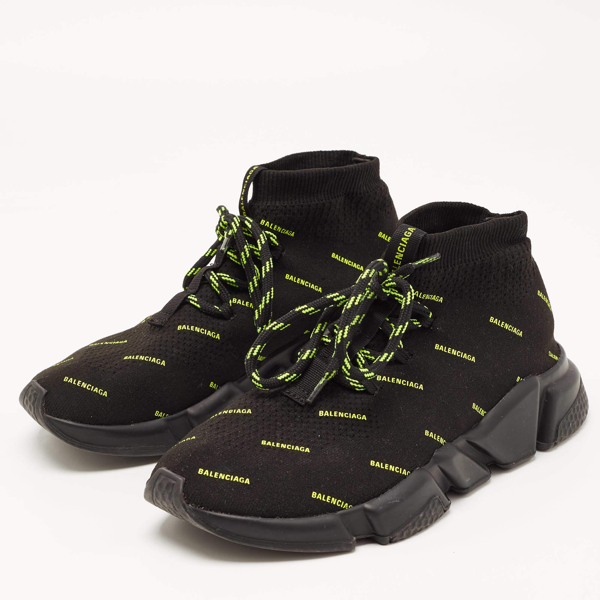 Let this comfortable pair be your first choice when you're out for a long day. These Balenciaga shoes have well-sewn uppers beautifully set on durable soles.

