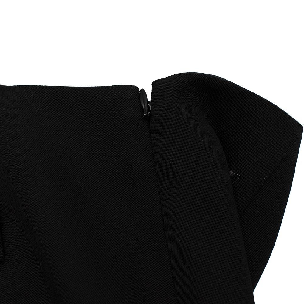 Women's or Men's  Balenciaga Black Single Button Detail Trousers - Size US 6 For Sale