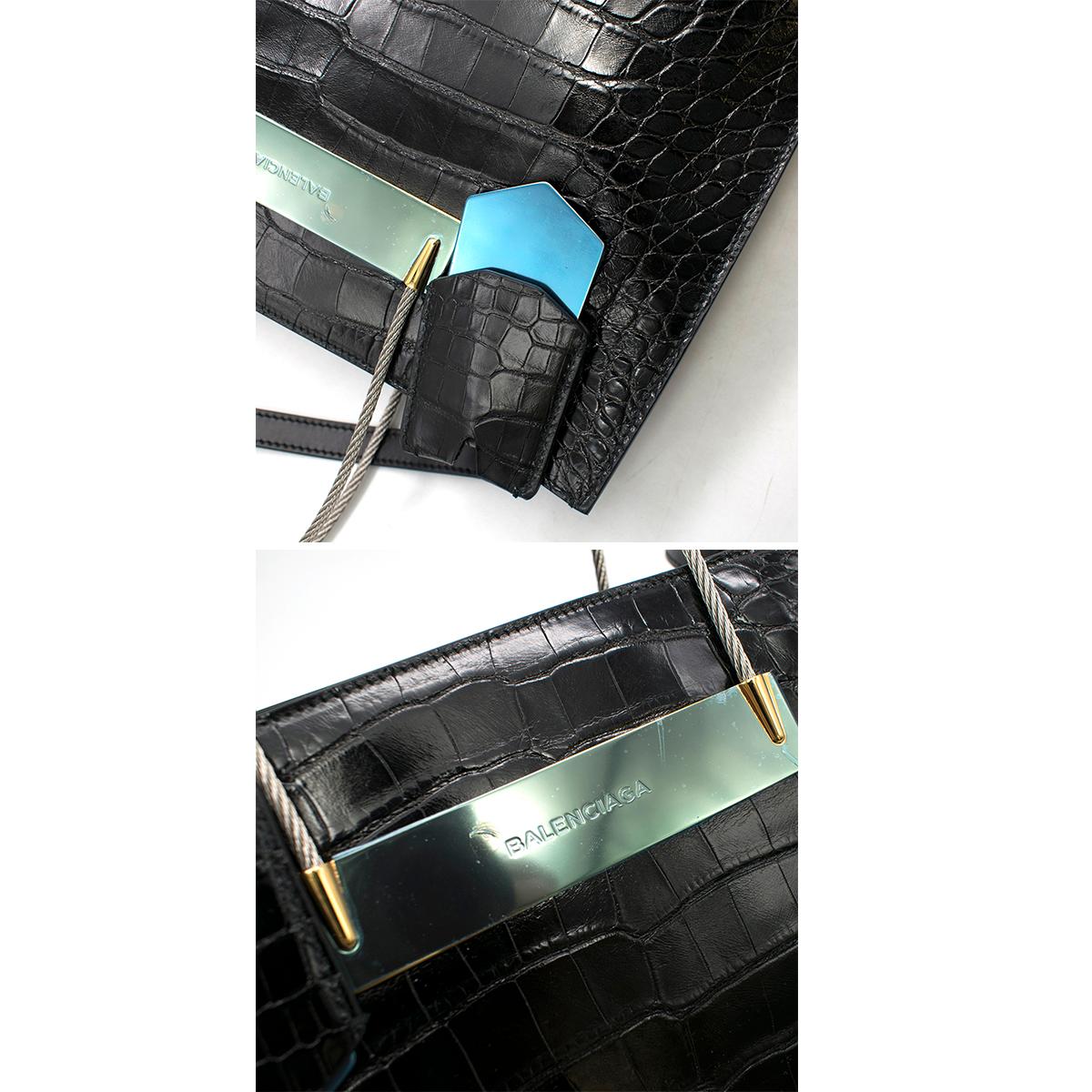 Balenciaga Black Small Cable Bag 2