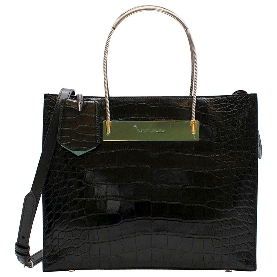 Balenciaga Black Small Cable Bag