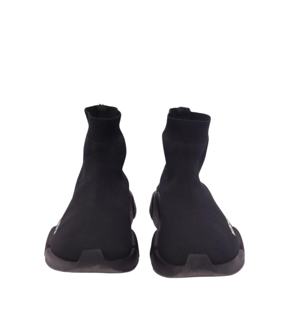 Balenciaga Black Speed high-top sock Sneakers In Good Condition For Sale In Amman, JO