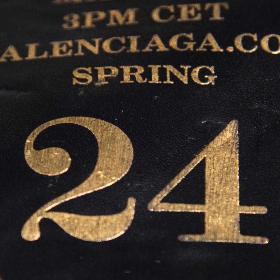 Women's Balenciaga Black Spring 2024 Invitation Key Ring