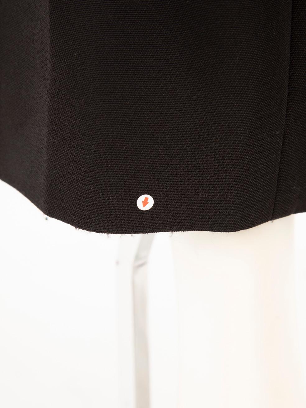 Donna Balenciaga - Pantaloni neri a gamba tesa taglia XL in vendita