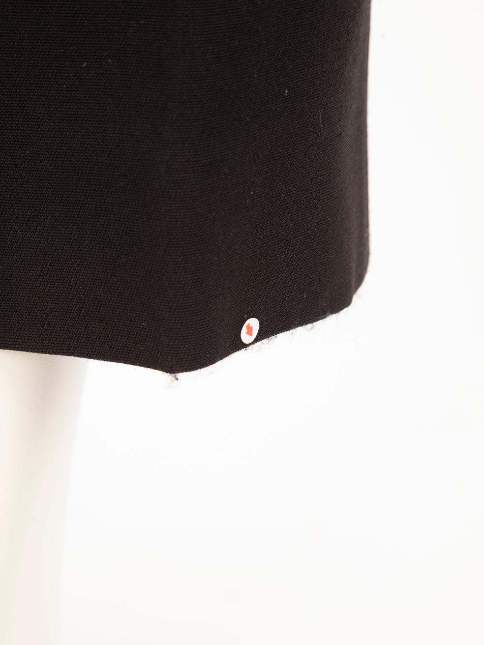 Balenciaga - Pantaloni neri a gamba tesa taglia XL in vendita 1