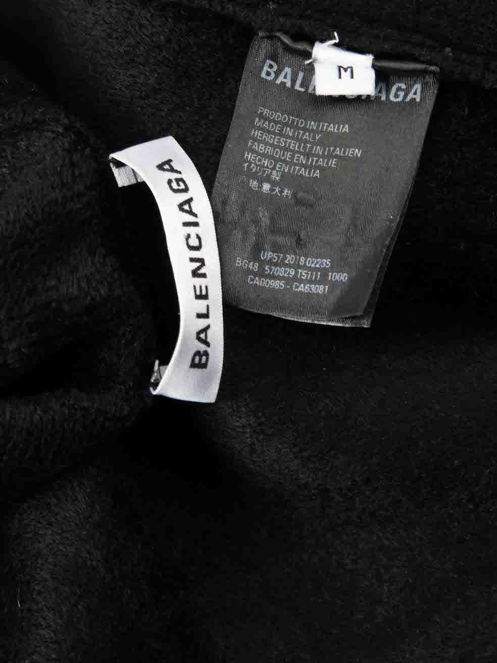 Balenciaga Black Stretch Turtleneck Maxi Dress Size M For Sale 1