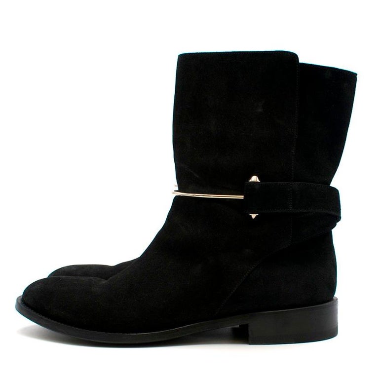 balenciaga boots buckle