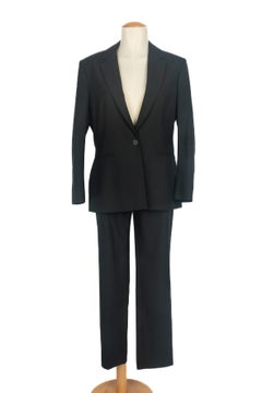 Balenciaga black suit