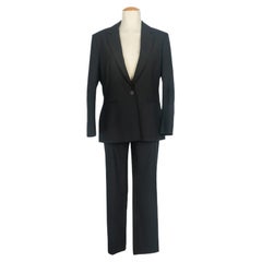 Balenciaga black suit