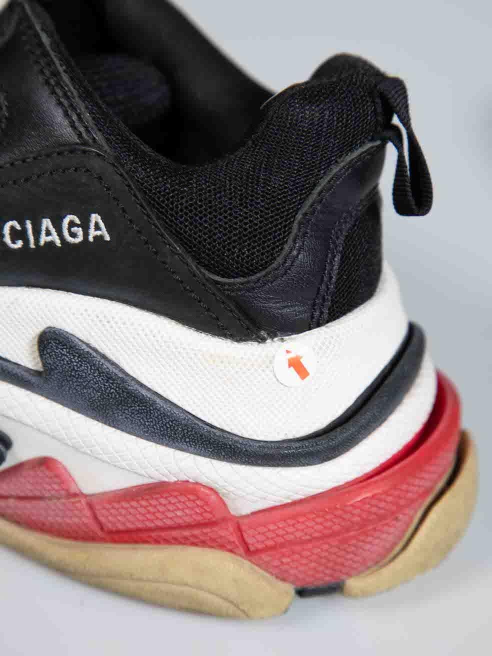 Balenciaga Black Triple S Trainers Size EU 37 2