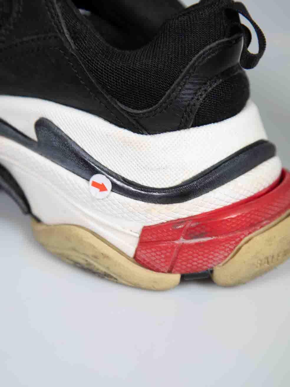 Balenciaga Black Triple S Trainers Size EU 37 3