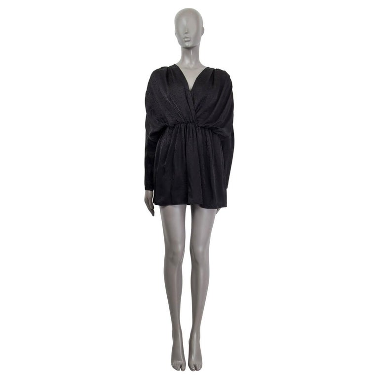 princess polly baby blue dress Balenciaga Chains Typo Black & White Viscose Mini Dress size 36