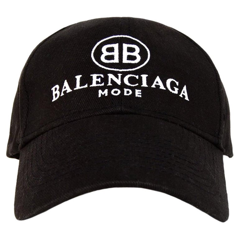 Balenciaga BB Mode Cap Black Balenciaga Original cap, black with red BB mode logo | eBay main image 4