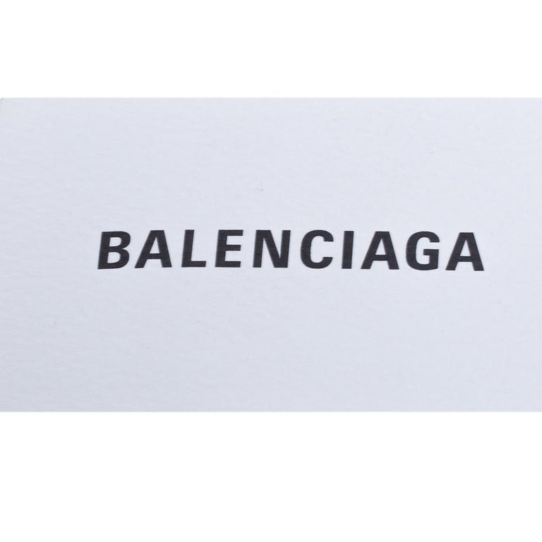 Balenciaga Black/White Leather XS Souvenir Bike Chain Bag at 1stDibs
