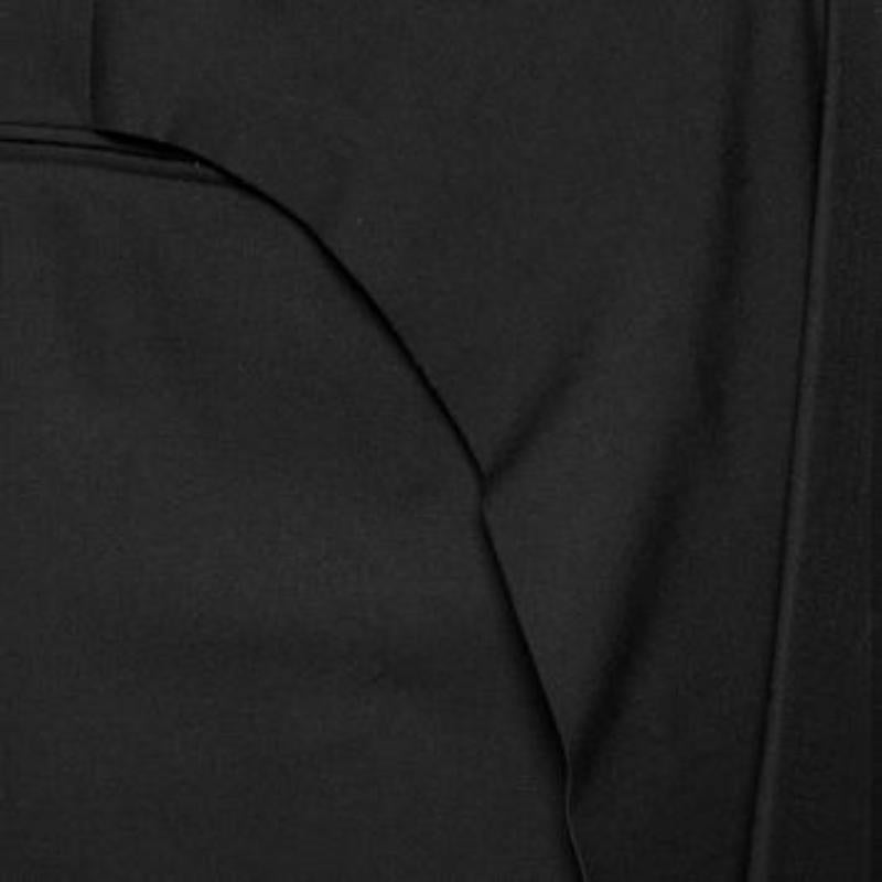 Balenciaga Black Wool Asymmetric Overlay Detailed Skirt M For Sale 4