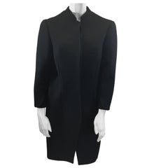 Balenciaga Black Wool Coat