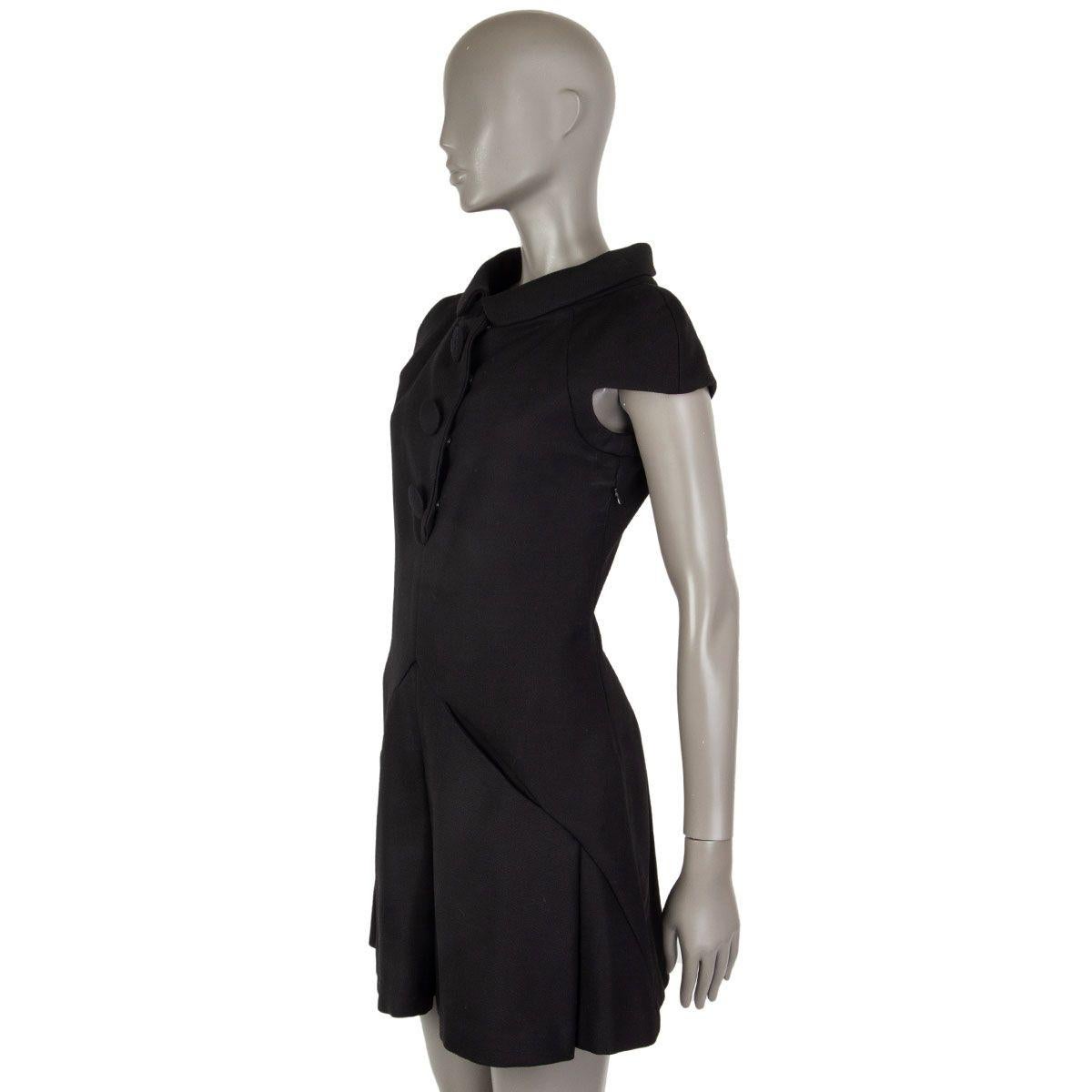 balenciaga wool dress