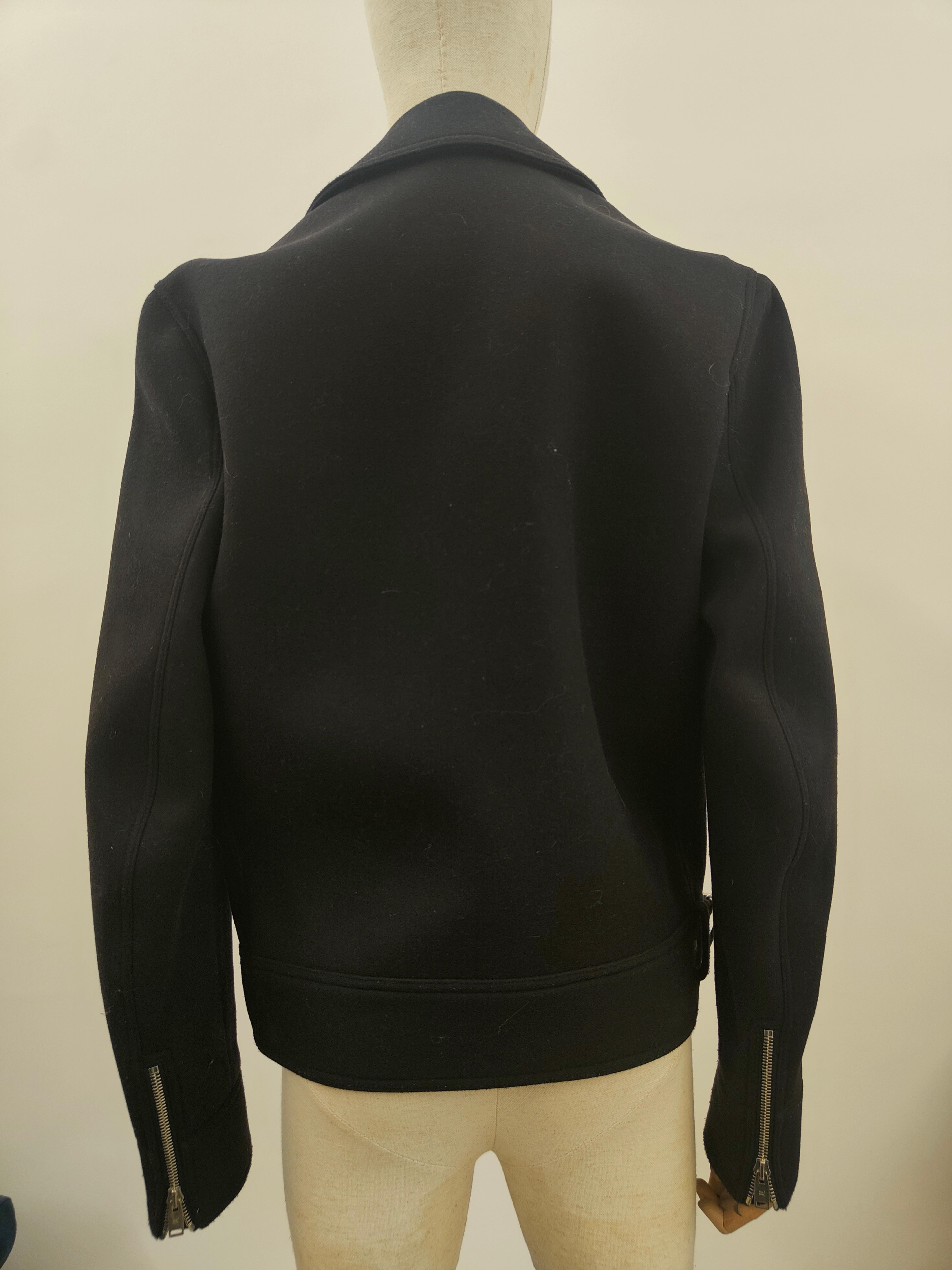 Black Balenciaga black wool jacket For Sale