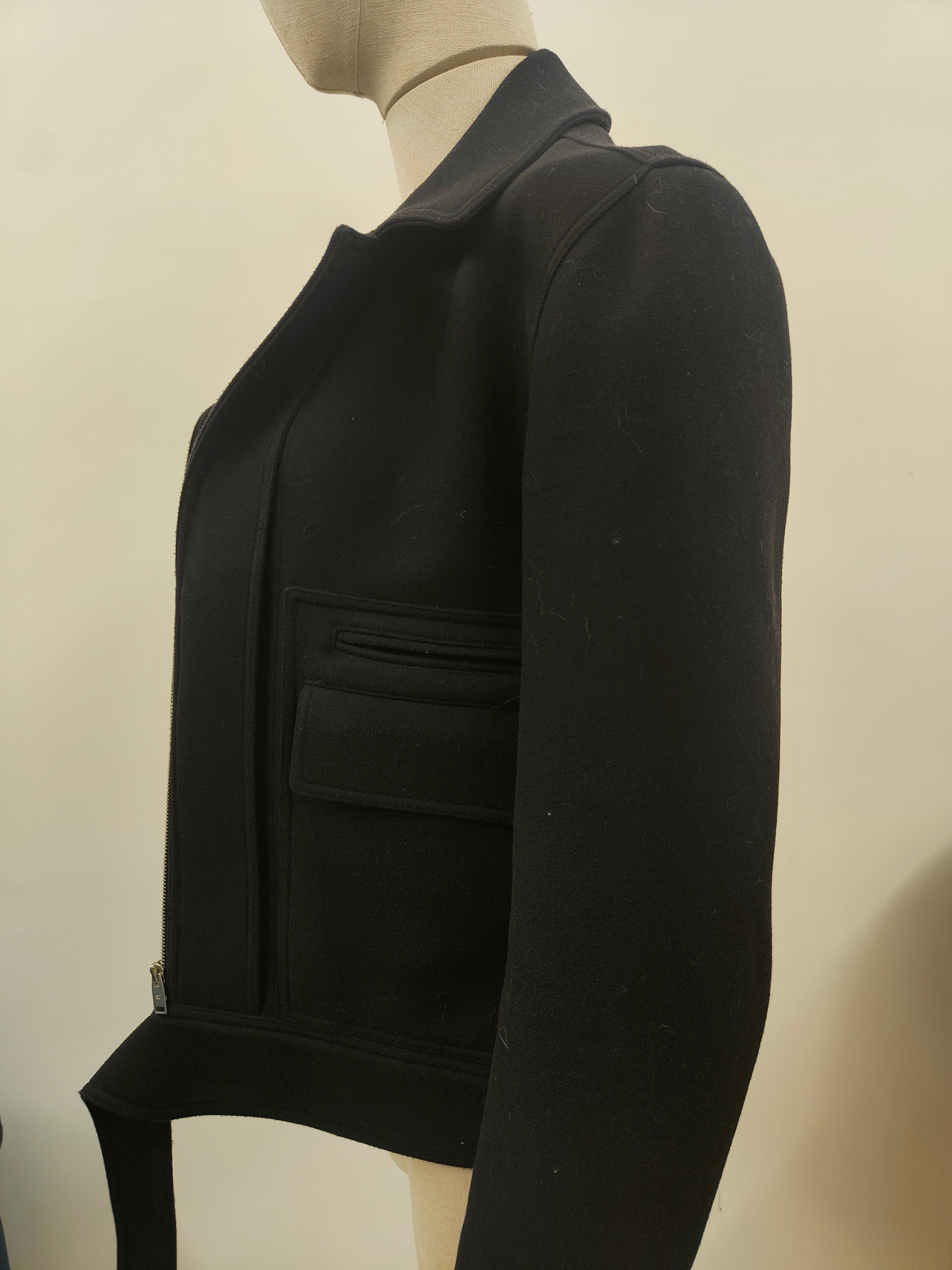 Balenciaga black wool jacket In Excellent Condition For Sale In Capri, IT
